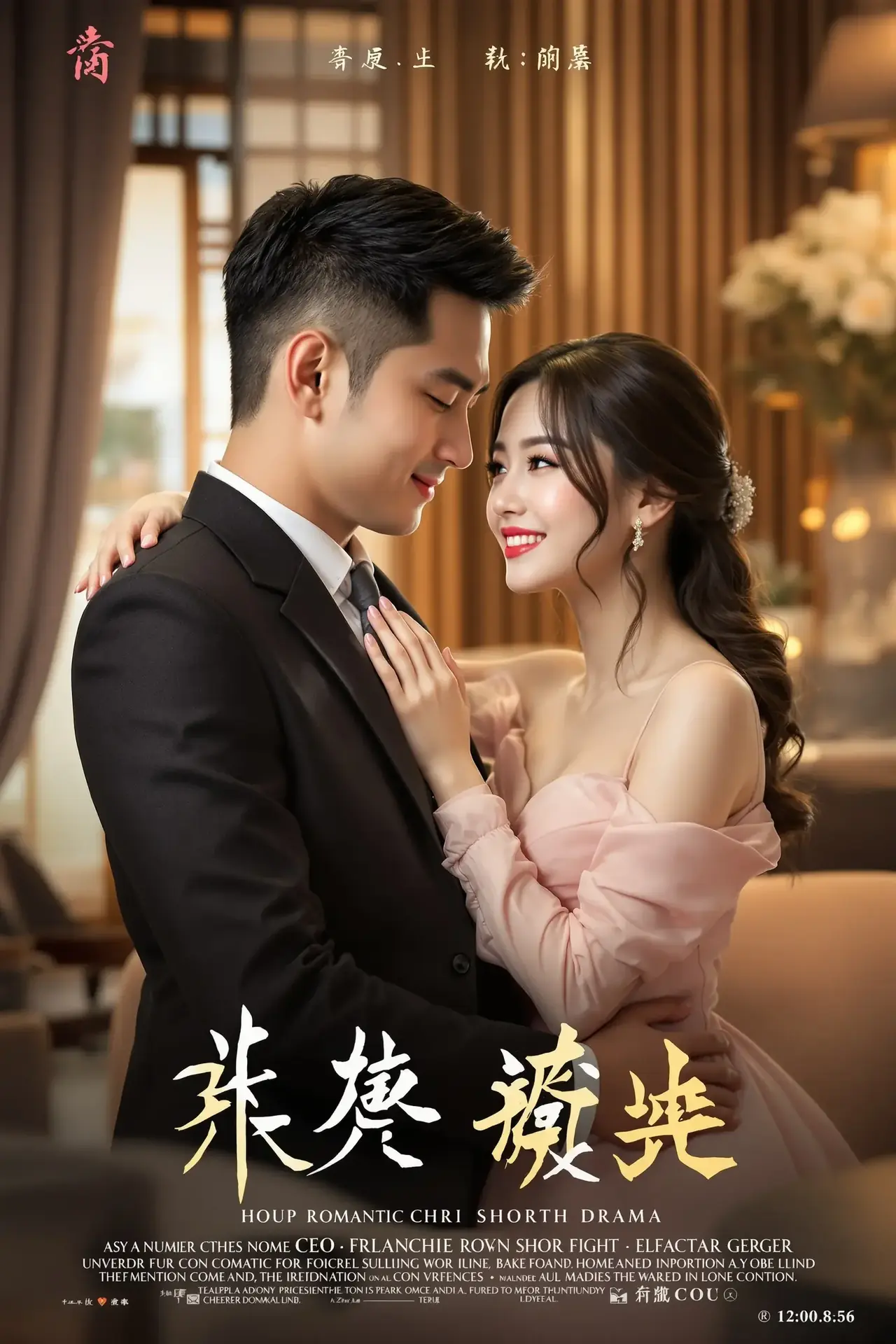 霸道总裁的契约新娘封面海报